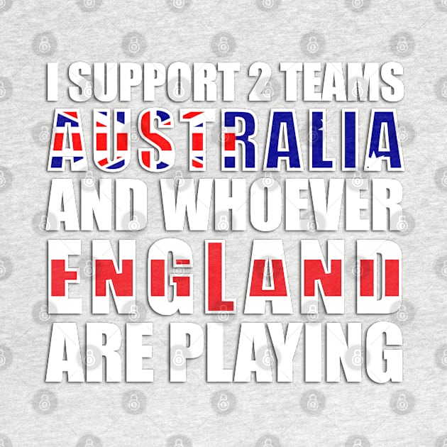 Australia Sports Supporter England Joke by BraaiNinja